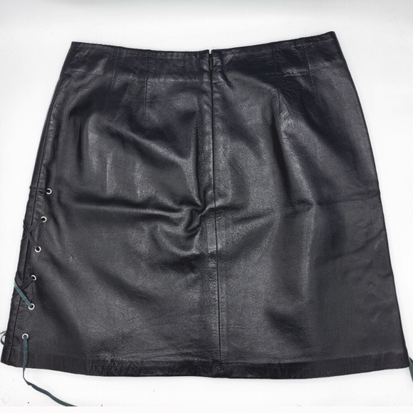 Cache genuine leather skirt size 10 & 6 available - Picture 2 of 8